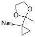 Cyclopropanecarbonitrile, 1-(2-methyl-1,3-dioxolan-2-yl)- CAS#: 403615-51-0