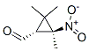 Cyclopropanecarboxaldehyde, 2,2,3-trimethyl-3-nitro-, (1R,3S)- (9CI) CAS#: 518352-35-7