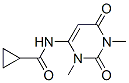 Cyclopropanecarboxamide, N-(1,2,3,6-tetrahydro-1,3-dimethyl-2,6-dioxo-4-pyrimidinyl)- (9CI) CAS#: 438614-19-8