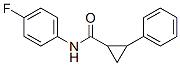 Cyclopropanecarboxamide, N-(4-fluorophenyl)-2-phenyl- (9CI) CAS#: 550314-91-5