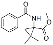 Cyclopropanecarboxylic acid, 1-(benzoylamino)-2,2-dimethyl-, methyl ester CAS#: 552337-17-4