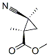 Cyclopropanecarboxylic acid, 2-cyano-1,2-dimethyl-, methyl ester, trans- (9CI) CAS#: 57234-25-0