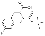 D-2-BOC-7-(FLUORO)-1,2,3,4-TETRAHYDROISOQUINOLINE-3-CARBOXYLIC ACID CAS#: 444583-26-0