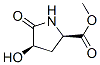 D-Proline, 4-hydroxy-5-oxo-, methyl ester, (4R)- (9CI) CAS#: 400626-58-6