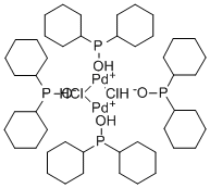 DIHYDROGEN DI-MU-CHLOROTETRAKIS(DICYCLOHEXYLPHOSPHINITO-KP) DIPALLADATE(2-) CAS#: 476493-68-2