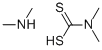 DIMETHYLDITHIOCARBAMIC ACID DIMETHYLAMMONIUM SALT CAS#: 598-64-1