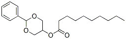 Decanoic acid 2-phenyl-1,3-dioxan-5-yl ester CAS#: 56630-72-9