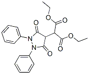 Diethyl 2-(3,5-dioxo-1,2-diphenyl-4-pyrazolidinyl)malonate CAS#: 6139-70-4