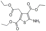Diethyl 5-amino-3-(2-ethoxy-2-oxoethyl)-thiophene-2,4-dicarboxylate CAS#: 58168-14-2