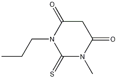 Dihydro-1-methyl-3-propyl-2-thioxo-4,6(1H,5H)-Pyrimidinedione CAS#: 57481-65-9