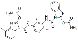 Dimethyl (4-methyl-1,3-phenylenebis(iminocarbonyl-1H-benzimidazole-1,2-diyl))biscarbamate CAS#: 51543-98-7