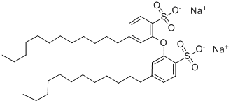 Disodium 2,2'-oxybis(4-dodecylbenzene)sulfonate CAS#: 5136-51-6