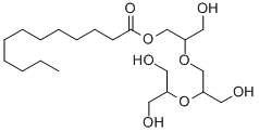 Dodecanoic acid monoester with triglycerol CAS#: 51033-31-9