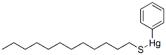(Dodecylthio)phenylmercury(II) CAS#: 5416-74-0