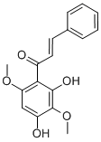 (E)-1-(2,4-DIHYDROXY-3,6-DIMETHOXY-PHENYL)-3-PHENYL-PROPENONE CAS#: 54299-50-2