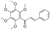 (E)-1-(Pentamethoxyphenyl)-3-phenyl-2-propen-1-one CAS#: 518-58-1