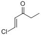 (E)-1-chloropent-1-en-3-one CAS#: 58953-12-1
