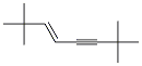 (E)-2,2,7,7-Tetramethyl-3-octen-5-yne CAS#: 55976-12-0