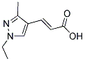 (E)-3-(1-ETHYL-3-METHYL-1H-PYRAZOL-4-YL)-ACRYLIC ACID CAS#: 512809-40-4