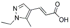 (E)-3-(1-ETHYL-5-METHYL-1H-PYRAZOL-4-YL)-ACRYLIC ACID CAS#: 512809-25-5