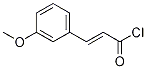 (E)-3-(3-Methoxyphenyl)-2-propenoyl chloride CAS#: 56030-38-7