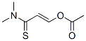 (E)-3-(Acetyloxy)-N,N-dimethyl-2-propenethioamide CAS#: 52118-16-8