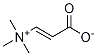 (E)-3-(triMethylaMMonio)acrylate CAS#: 54299-83-1