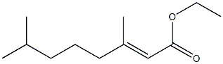 (E)-3,7-DiMethyl-2-octenoic Acid Ethyl Ester CAS#: 59060-59-2