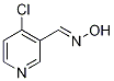 (E)-4-Chloronicotinaldehyde oxime CAS#: 471909-43-0