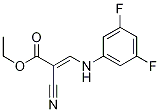 (E)-ethyl 2-cyano-3-(3,5-difluorophenylaMino)acrylate CAS#: 541505-10-6