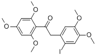 ETHANONE, 2-(2-IODO-4,5-DIMETHOXYPHENYL)-1-(2,4,6-TRIMETHOXYPHENYL)- CAS#: 478316-32-4
