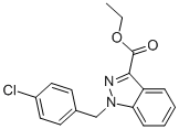 ETHYL 1-(P-CHLOROBENZYL)-INDAZOLYL-3-CARBOXYLATE CAS#: 50264-90-9