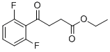 ETHYL 4-(2,6-DIFLUOROPHENYL)-4-OXOBUTYRATE CAS#: 493004-53-8
