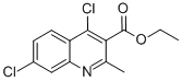 ETHYL 4,7-DICHLORO-2-METHYLQUINOLINE-3-CARBOXYLATE CAS#: 50593-27-6