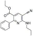 ETHYL 5-CYANO-2-PHENYL-6- (PROPYLAMINO) NICOTINATE CAS # : 477865-83-1