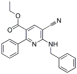 ETHYL 6- (BENZYLAMINO) -5-CIANO-2-PHENYLNICOTINATE CAS #: 477866-05-0