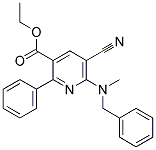 ETHYL 6-[BENZYL(METHYL)AMINO]-5-CYANO-2-PHENYLNICOTINATE CAS#: 477866-07-2