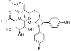 EZETIMIBE HYDROXY GLUCURONIDE CAS#: 536709-33-8