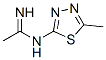 Ethanimidamide, N-(5-methyl-1,3,4-thiadiazol-2-yl)- CAS#: 56684-77-6
