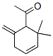 Ethanone, 1-(2,2-dimethyl-6-methylene-3-cyclohexen-1-yl)- (9CI) CAS#: 476689-61-9