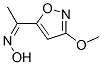 Ethanone, 1-(3-methoxy-5-isoxazolyl)-, oxime (9CI) CAS#: 54258-27-4