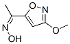 Ethanone, 1-(3-methoxy-5-isoxazolyl)-, oxime, (Z)- (9CI) CAS#: 55704-92-2