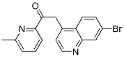 Ethanone, 2-(7-broMo-4-quinolinyl)-1-(6-Methyl-2-pyridinyl)- CAS#: 476472-31-8