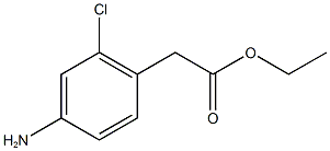 Ethyl 2-(4-aMino-2-chlorophenyl)acetate CAS#: 50712-59-9