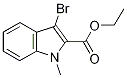 Ethyl 3-bromo-1-methyl-1H-indole-2-carboxylate CAS#: 521276-41-5