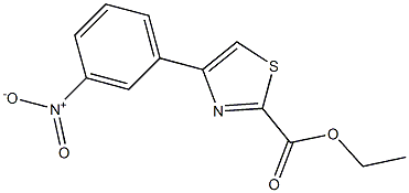 Ethyl 4-(3-Nitrophenyl)thiazole-2-carboxylate CAS#: 53101-05-6
