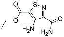 Ethyl 4-amino-3-(aminocarbonyl)isothiazole-5-carboxylate CAS#: 54968-74-0