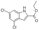 Ethyl 4,6-dichloroindole-2-carboxylate CAS#: 53995-82-7