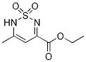 Ethyl 5-methyl-1,1-dioxo-1,6-dihydro-1lambda~6~,2,6-thiadiazine-3-carboxylate CAS#: 5863-20-7