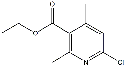 Ethyl 6-chloro-2,4-diMethylnicotinate CAS#: 54453-94-0